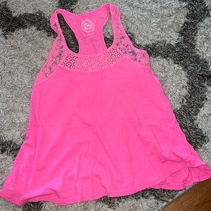 Neon pink top